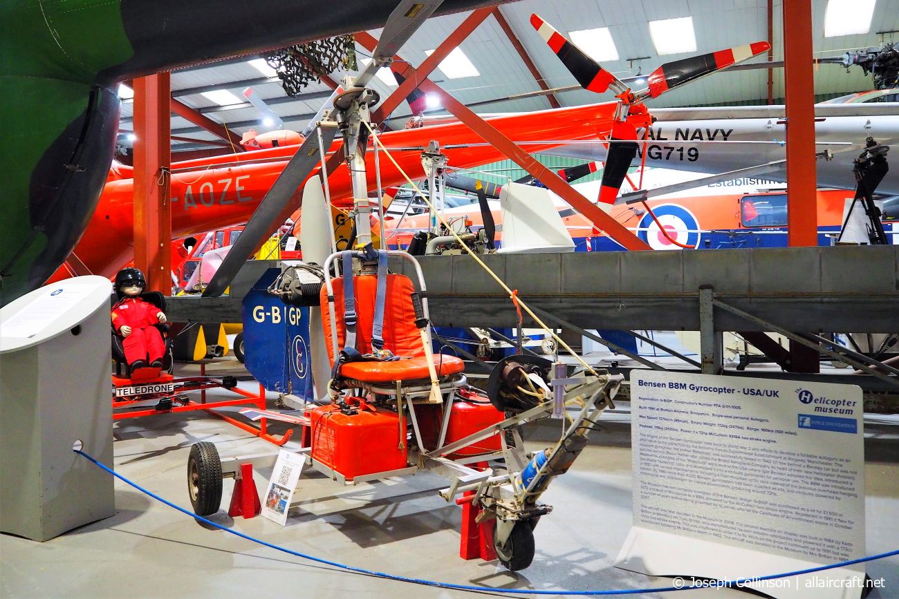 G-BIGP · Bensen B-8M Gyrocopter · -