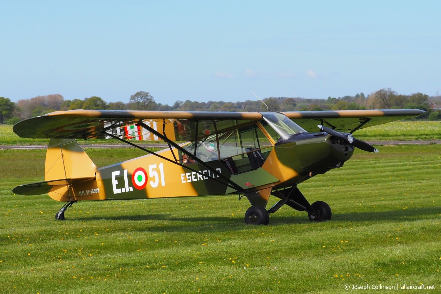 G-BJTP · Piper L-18C Super Cub · (EGCV)