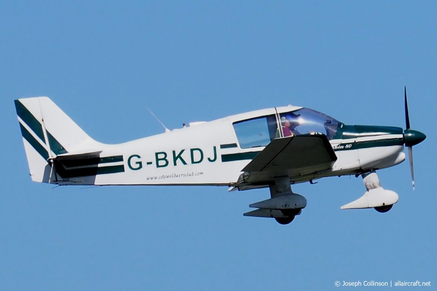 G-BKDJ · Robin DR-400-120 Dauphin 80 · (GLO / EGBJ)