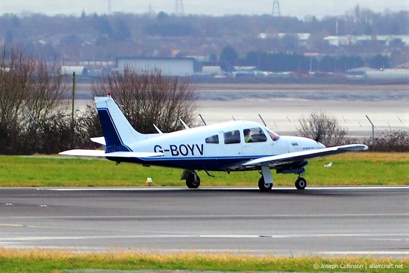 G-BOYV · Piper PA-28R-201T Turbo Cherokee Arrow III · (LPL / EGGP)