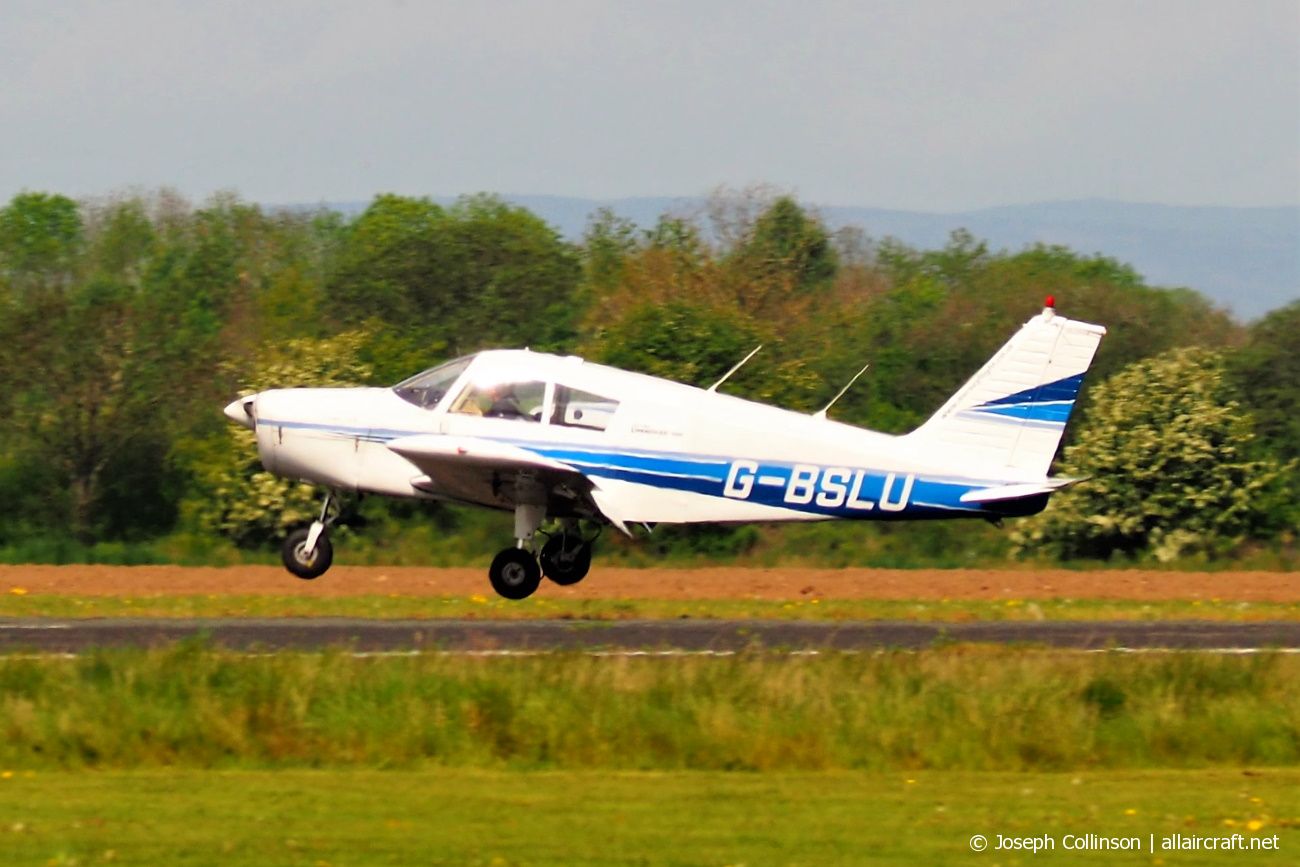 G-BSLU · Piper PA-28-140 Cherokee · (EGCV)