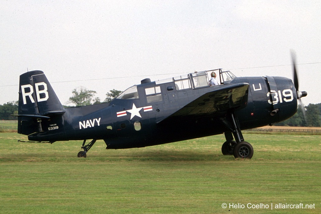G-BTDP · Grumman TBM-3R · (EGTH)