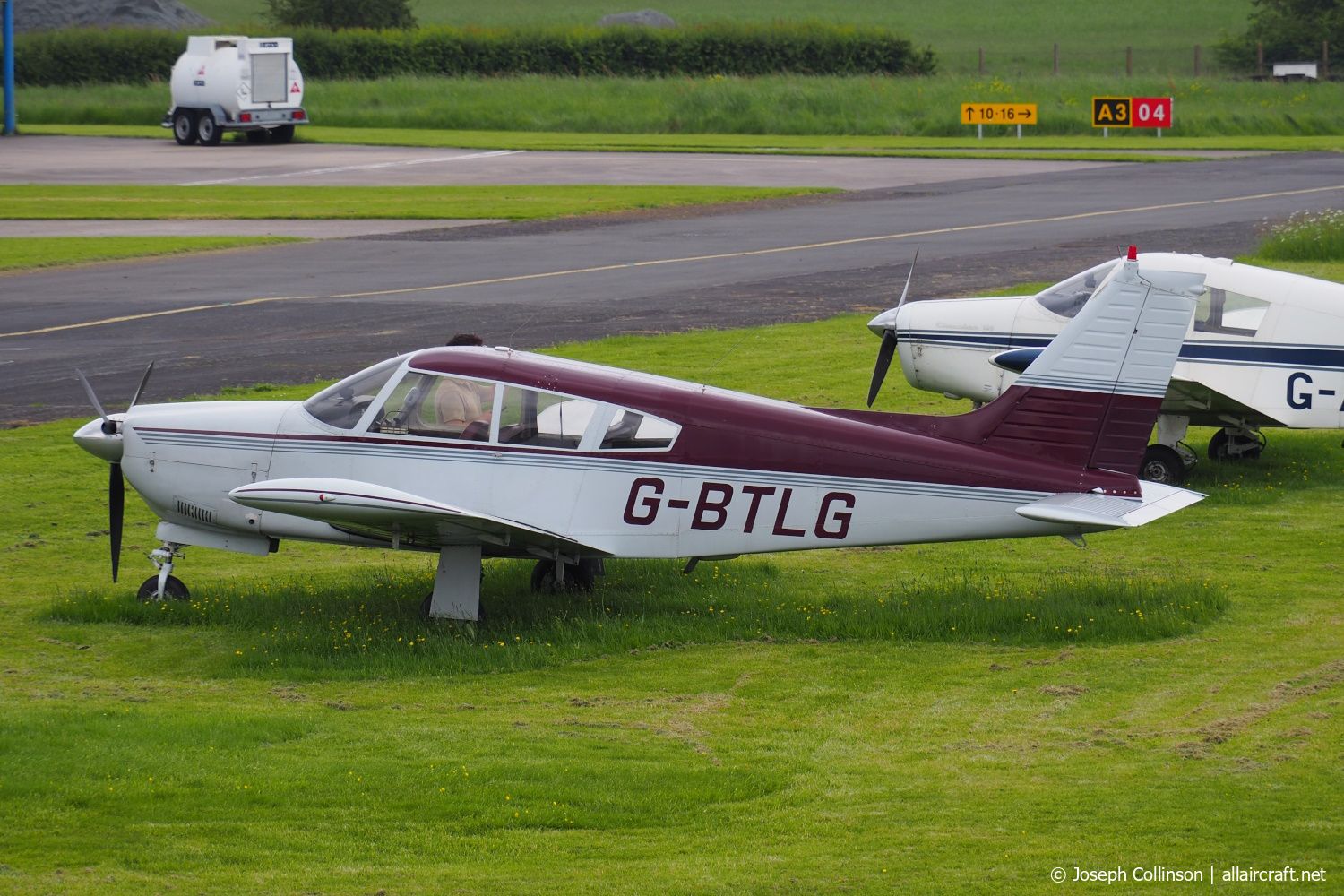 G-BTLG · Piper PA-28R-200 Cherokee Arrow · (EGBO)