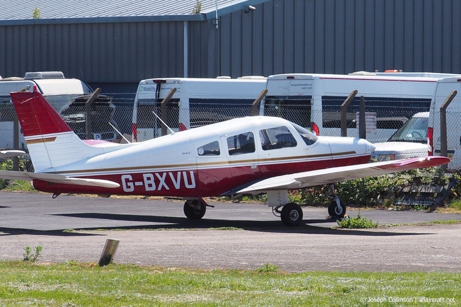 G-BXVU · Piper PA-28-161 Cherokee Warrior II · (GLO / EGBJ)