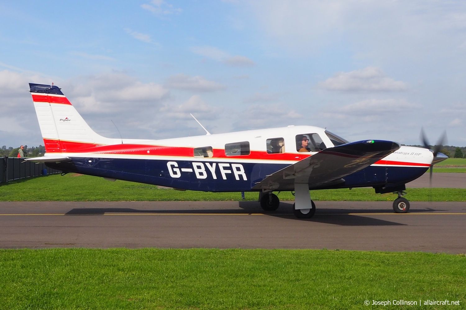 G-BYFR · Piper PA-32R-301 Saratoga II HP · (EGBO)