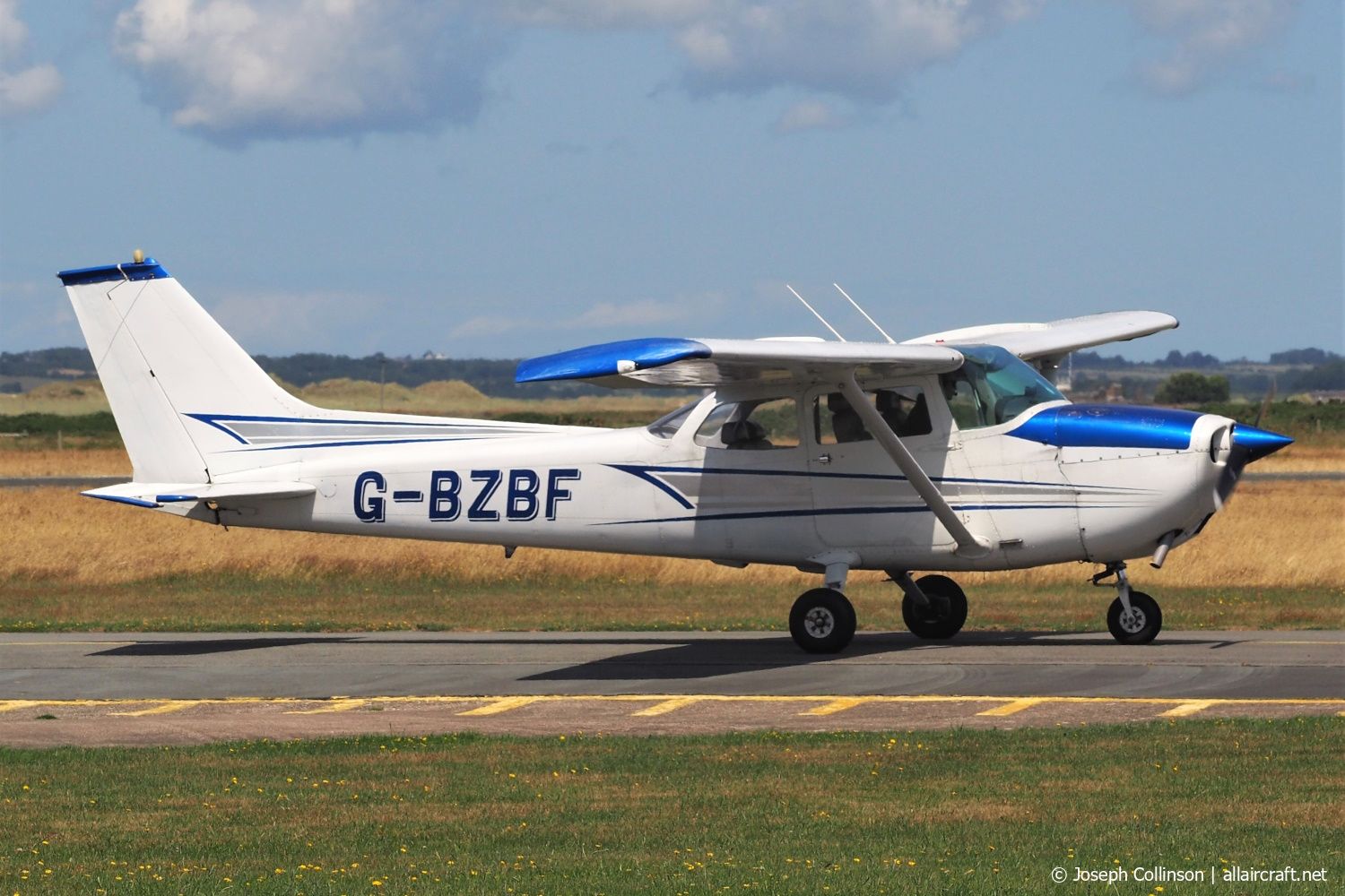 G-BZBF · Cessna 172M Skyhawk · (EGCK)