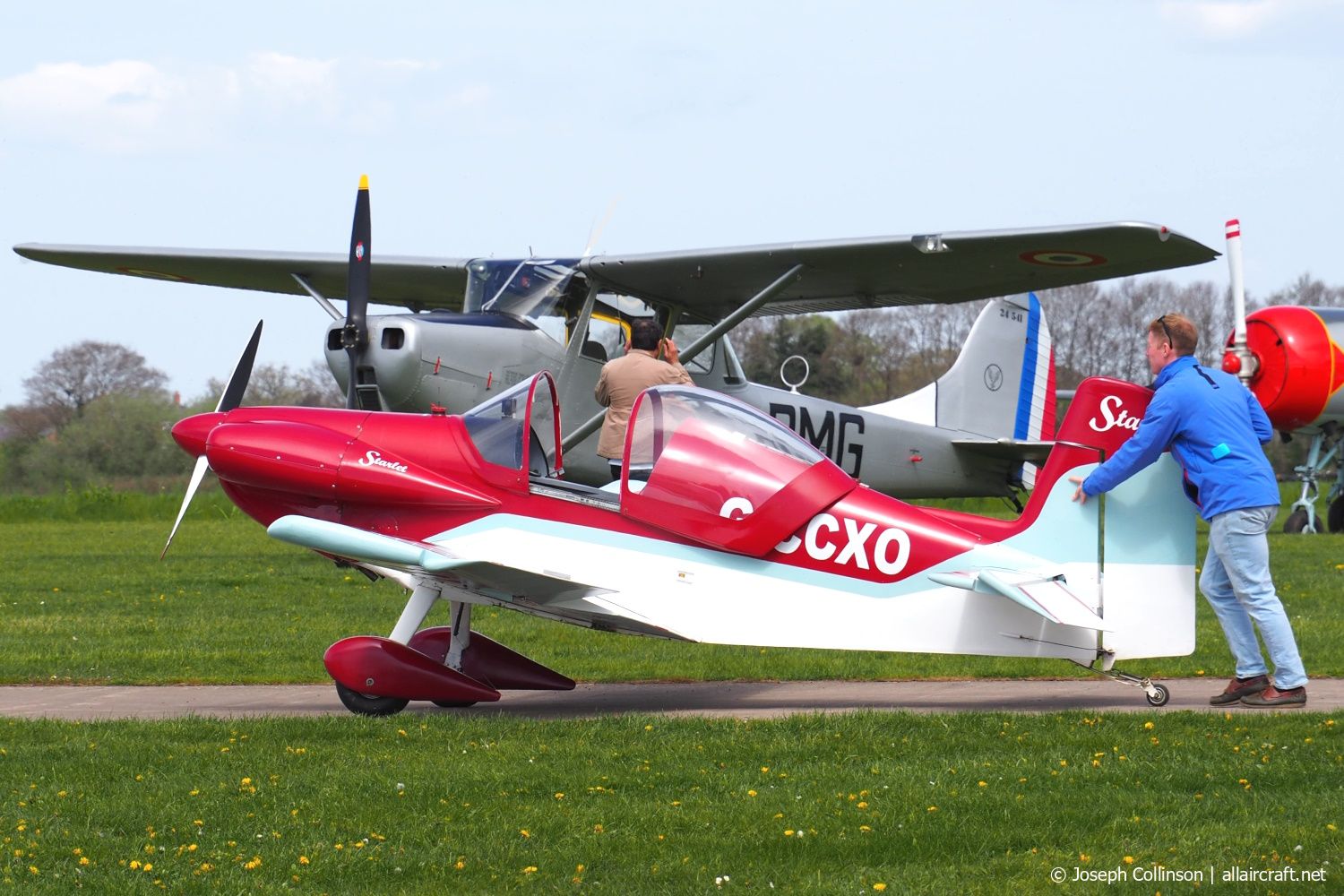 G-CCXO · Corby CJ-1 Starlet · (EGCV)