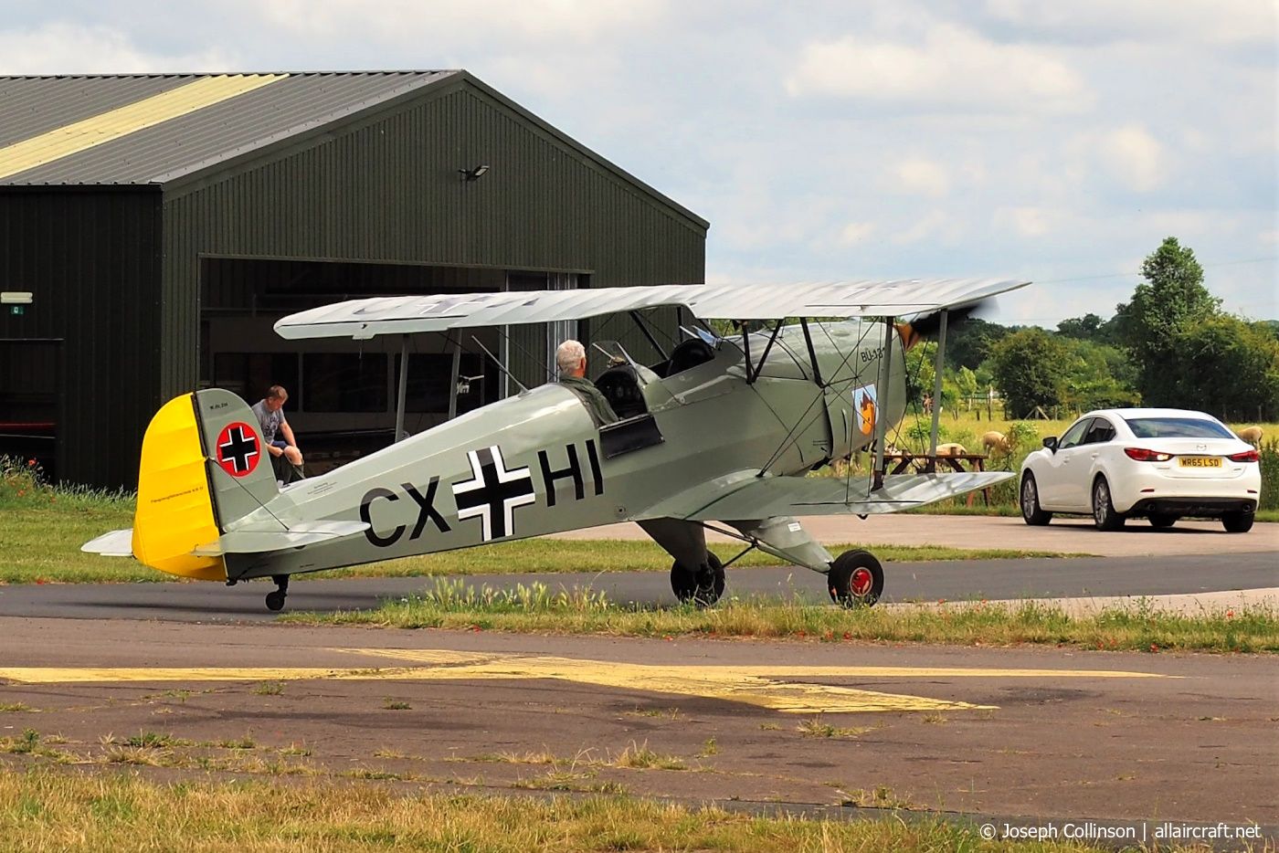 G-CDJU · CASA 1-131E Jungmann · (EGCV)