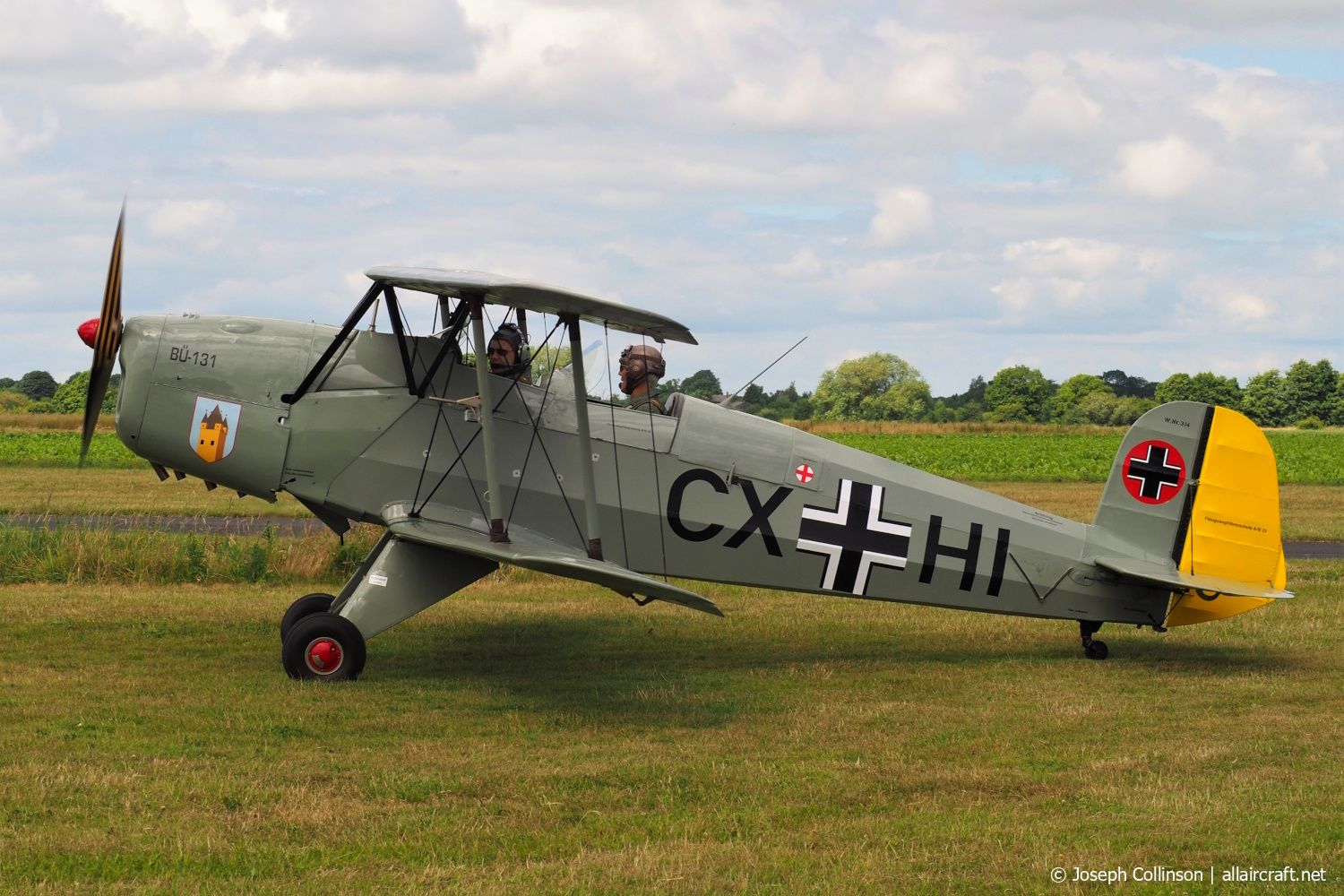 G-CDJU · CASA 1-131E Jungmann · (EGCV)