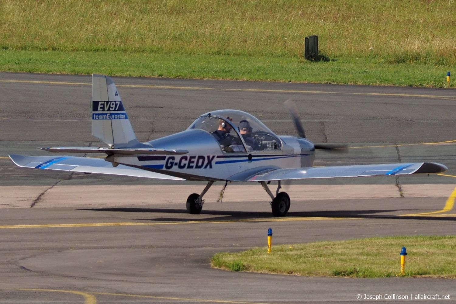 G-CEDX · Cosmik EV-97 TeamEurostar UK · (GLO / EGBJ)