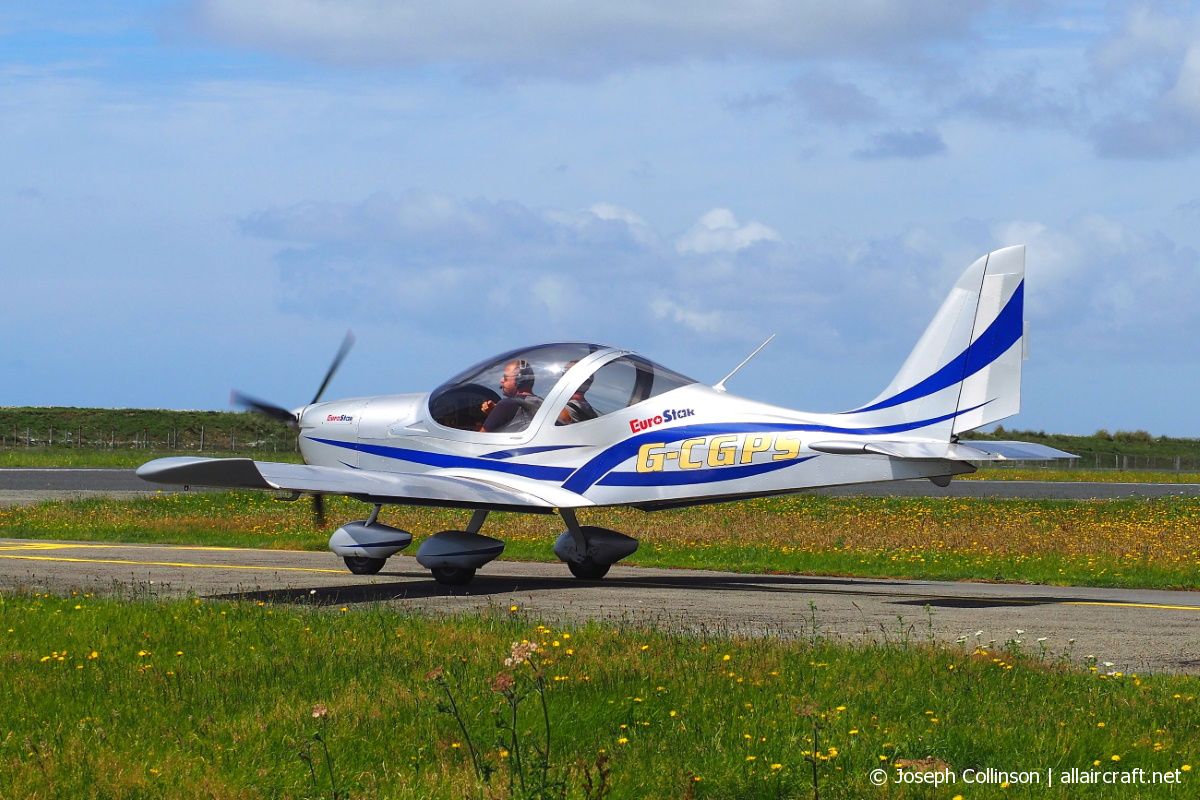 G-CGPS · Evektor EV-97 Eurostar · (EGCK)