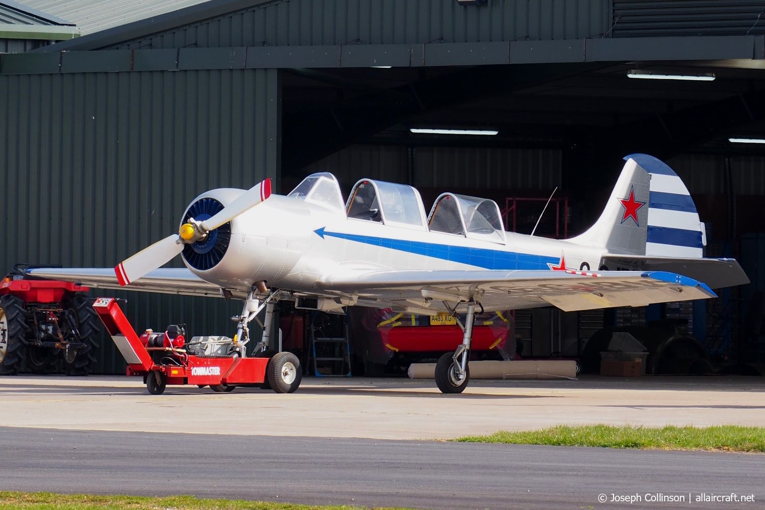 G-CJBV · Yakovlev Yak-52 · (EGCV)