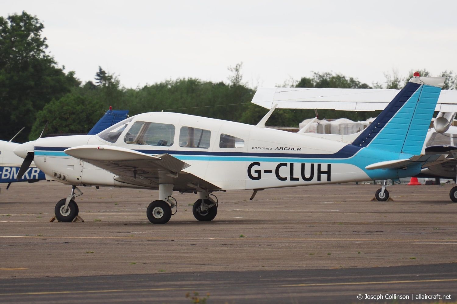 G-CLUH · Piper PA-28-180 Cherokee Archer · (EGCM)