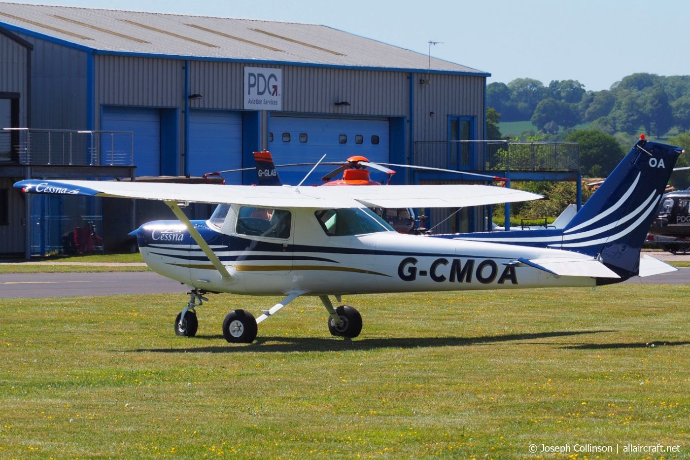 G-CMOA · Cessna 152 · (EGBO)