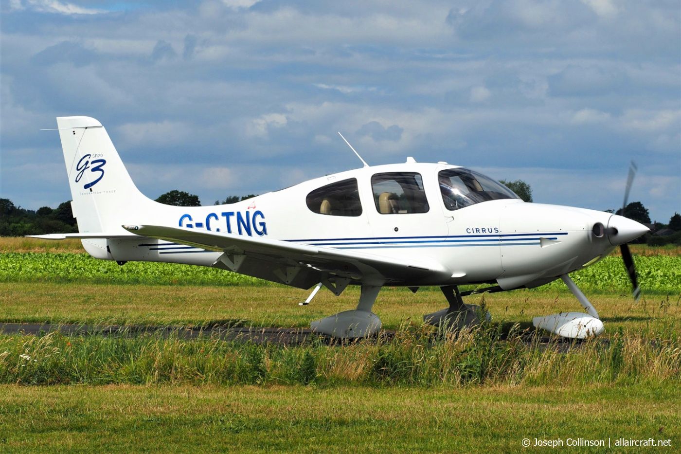 G-CTNG · Cirrus SR20 G3 · (EGCV)