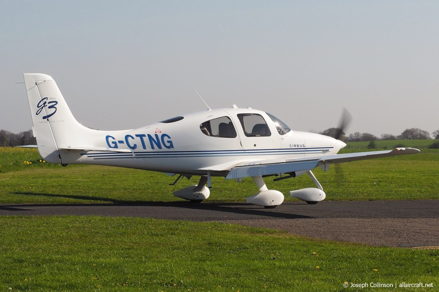 G-CTNG · Cirrus SR20 G3 · (EGCV)