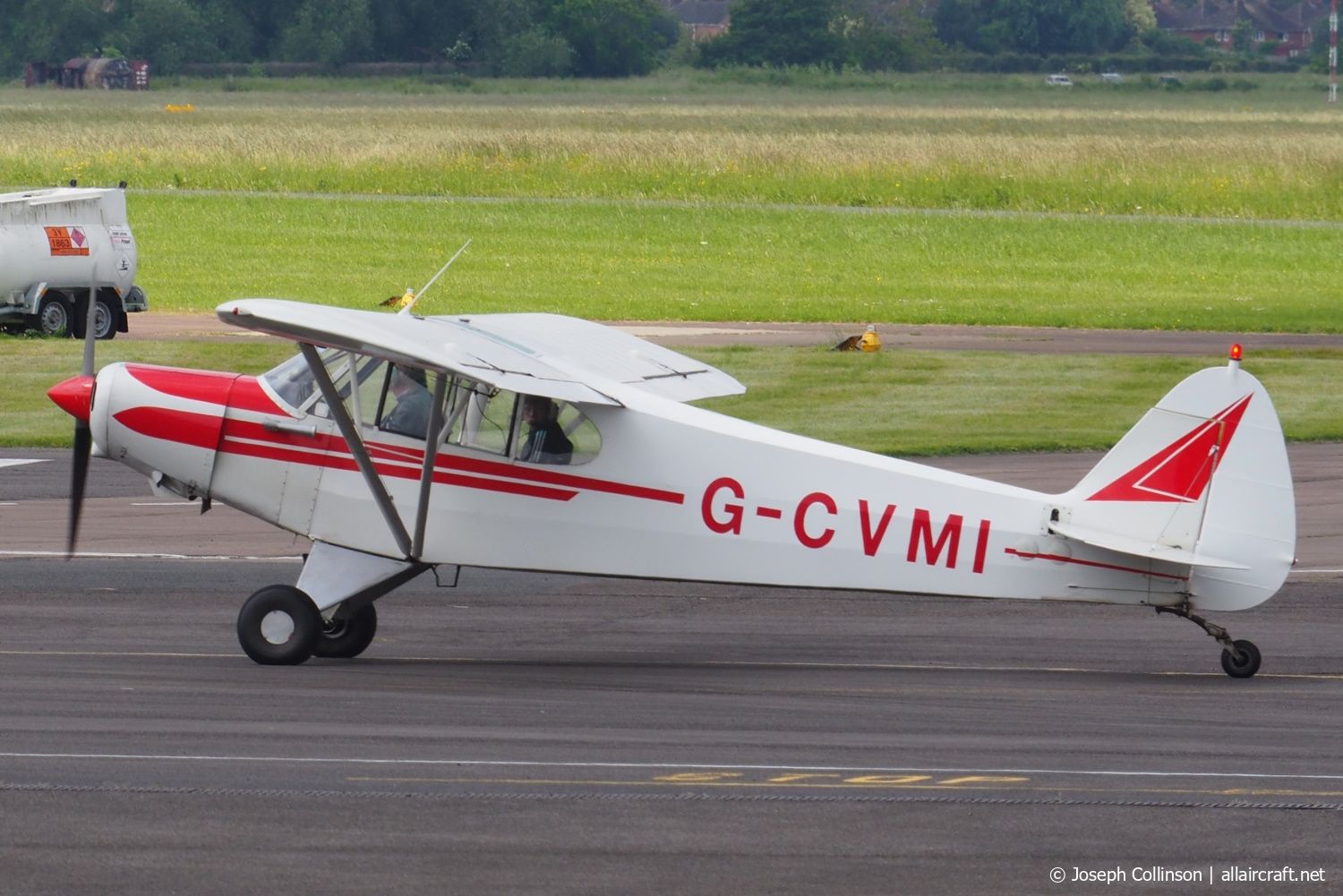 G-CVMI · Piper PA-18-150 Super Cub · (GLO / EGBJ)