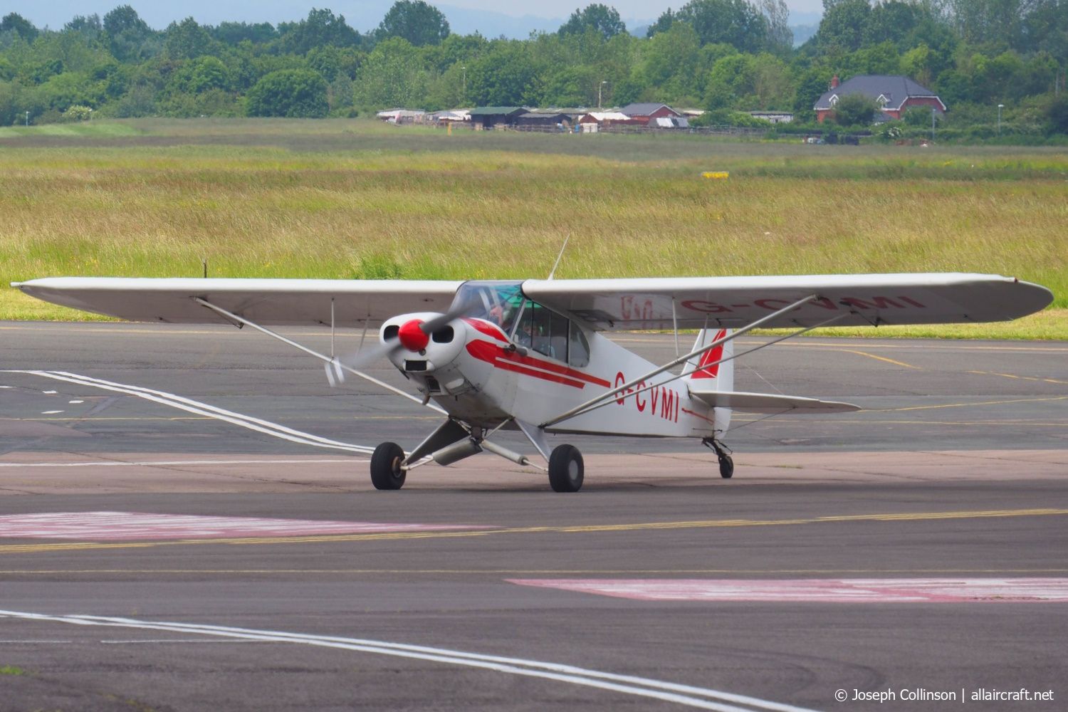 G-CVMI · Piper PA-18-150 Super Cub · (GLO / EGBJ)