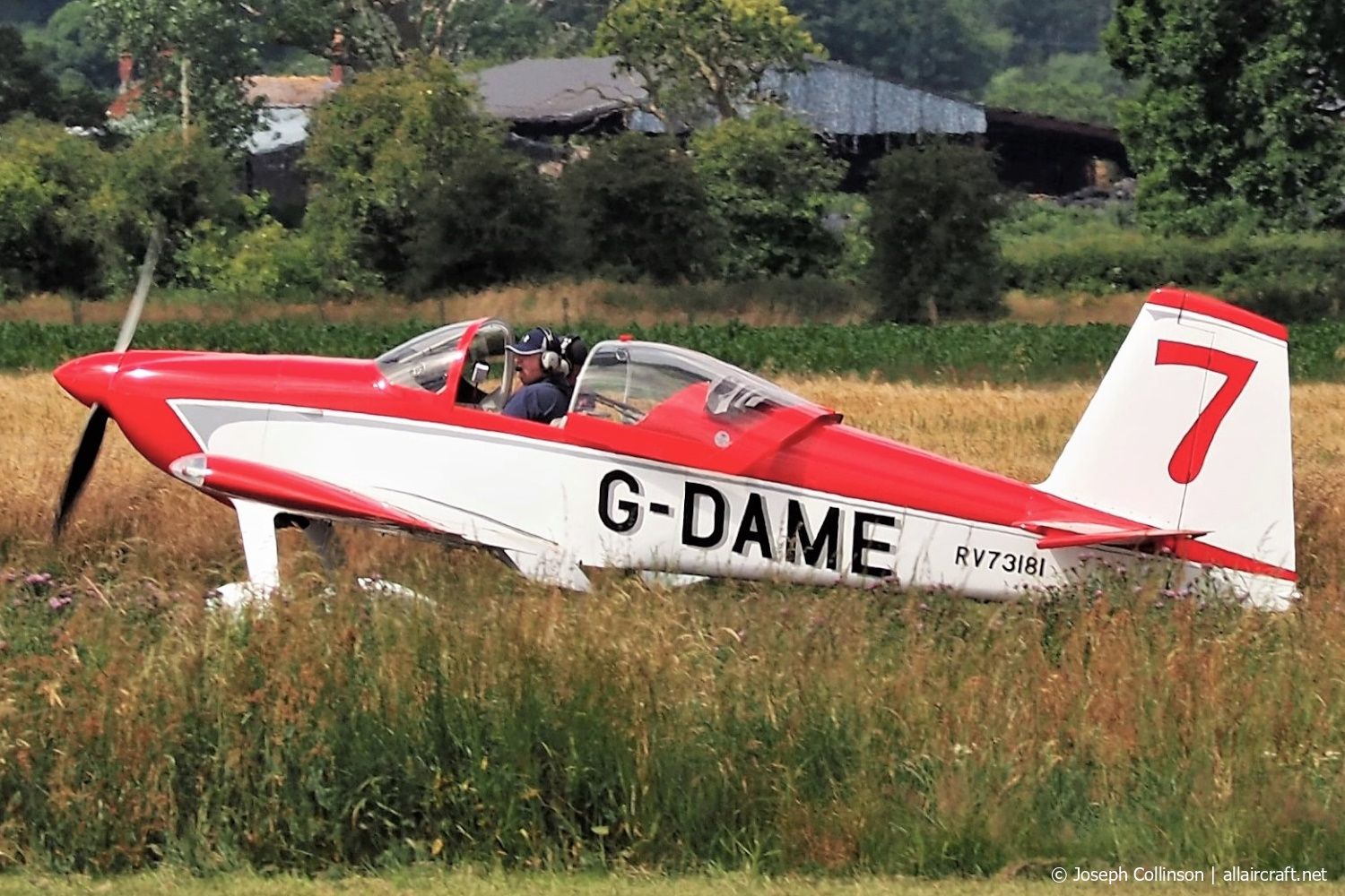 G-DAME · Vans RV-7 · (EGCV)