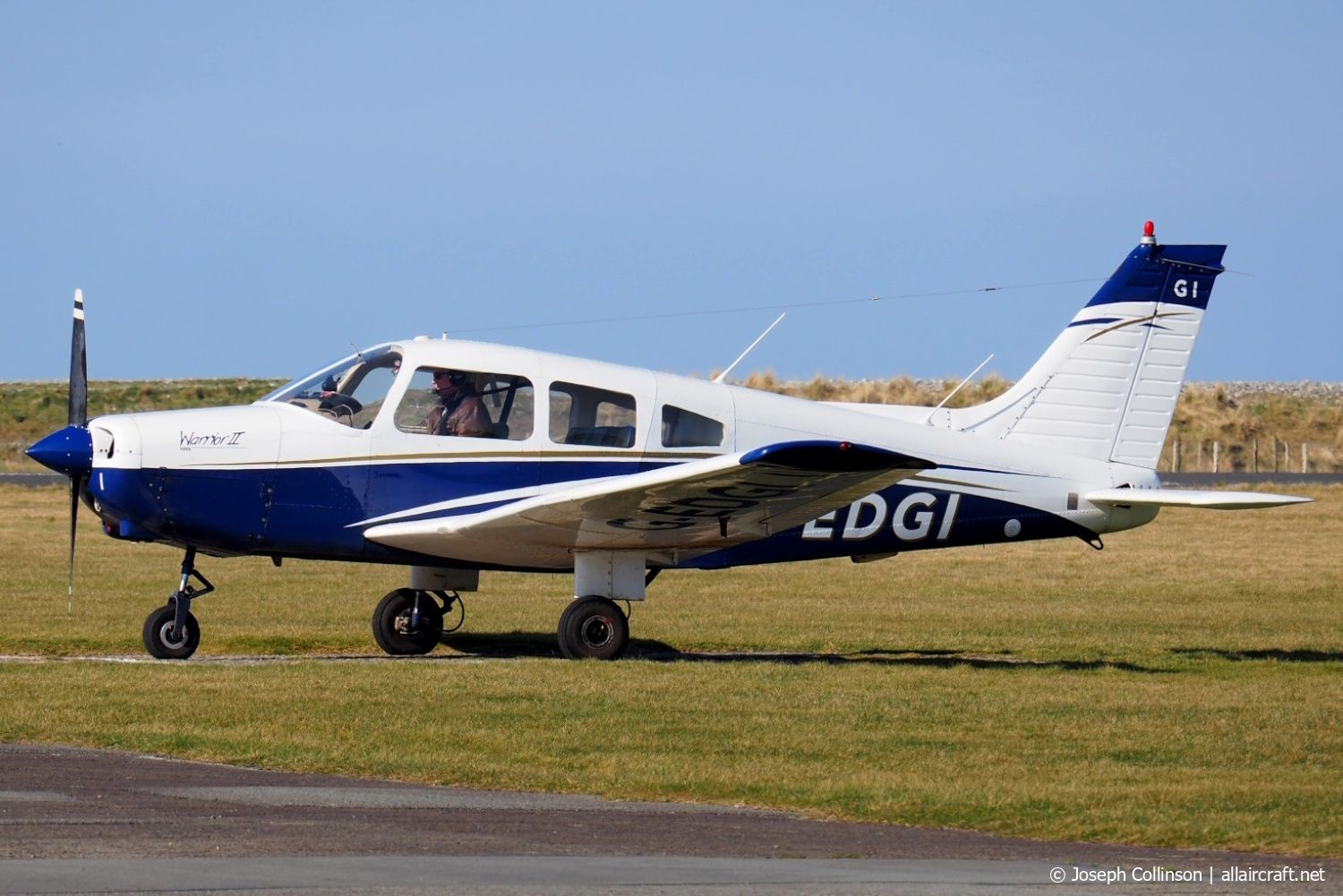 G-EDGI · Piper PA-28-161 Cherokee Warrior II · (EGCK)