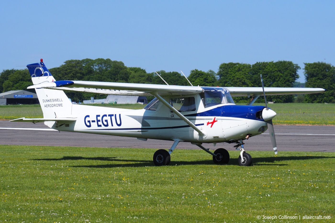 G-EGTU · Reims-Cessna F152 · (EGTU)