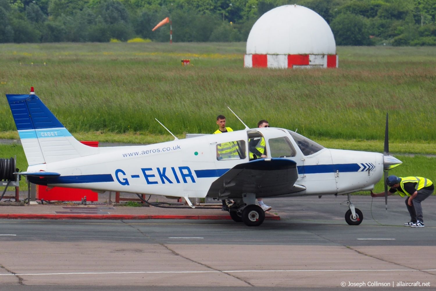 G-EKIR (28-41157) 1989 Piper PA-28-161 Cadet