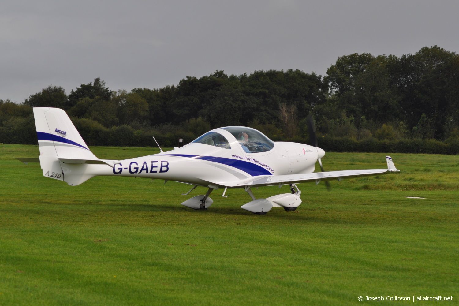 G-GAEB · Aquila AT01 · (EGCB)