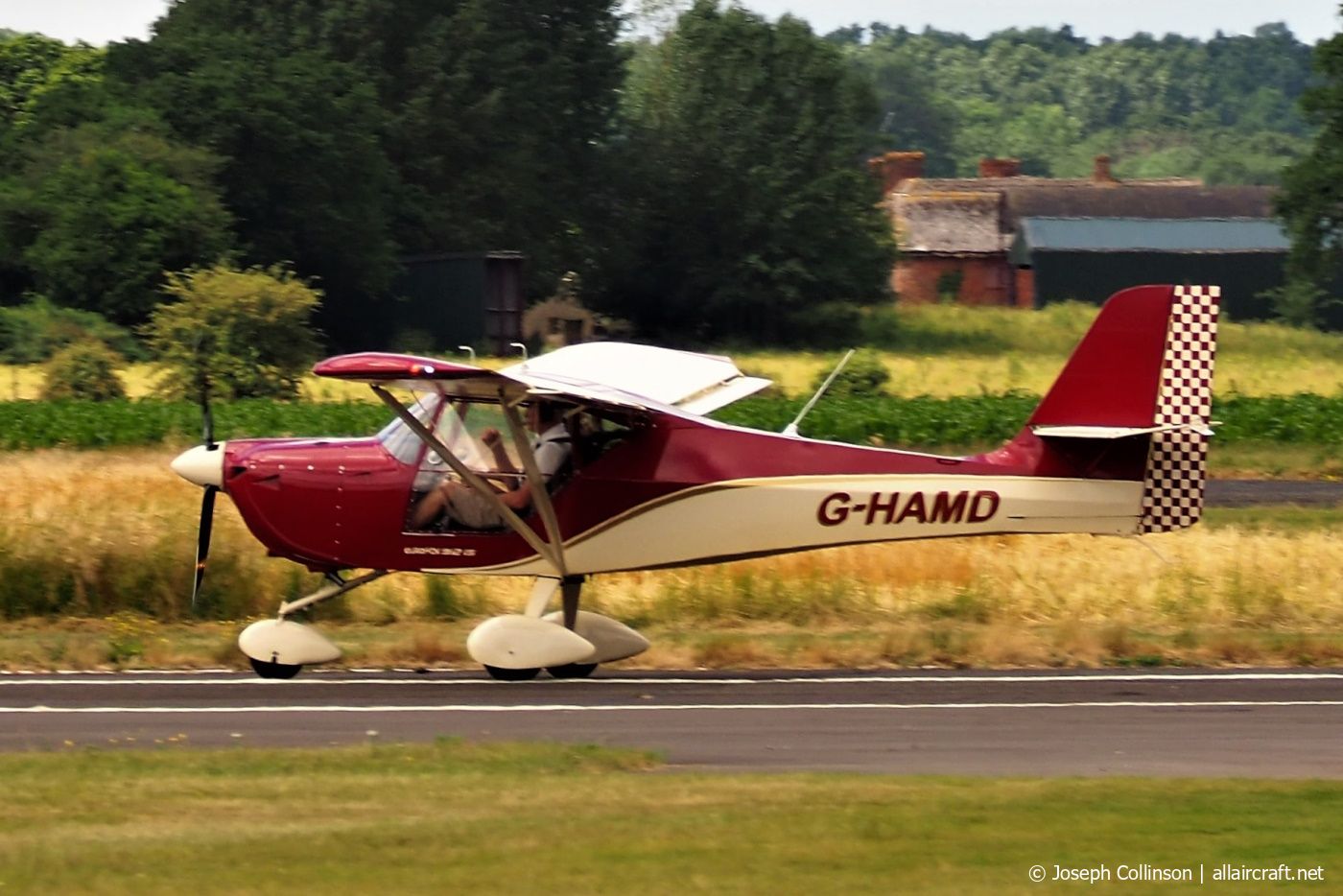 G-HAMD (58920) 2020 Aeropro Eurofox 3K