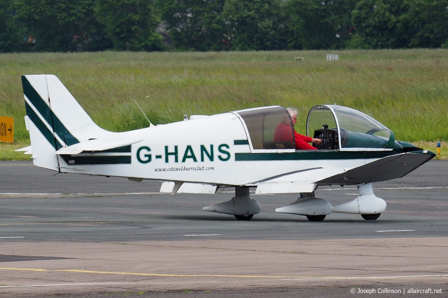 G-HANS · Robin DR-400-108 Dauphin 2+2 · (GLO / EGBJ)