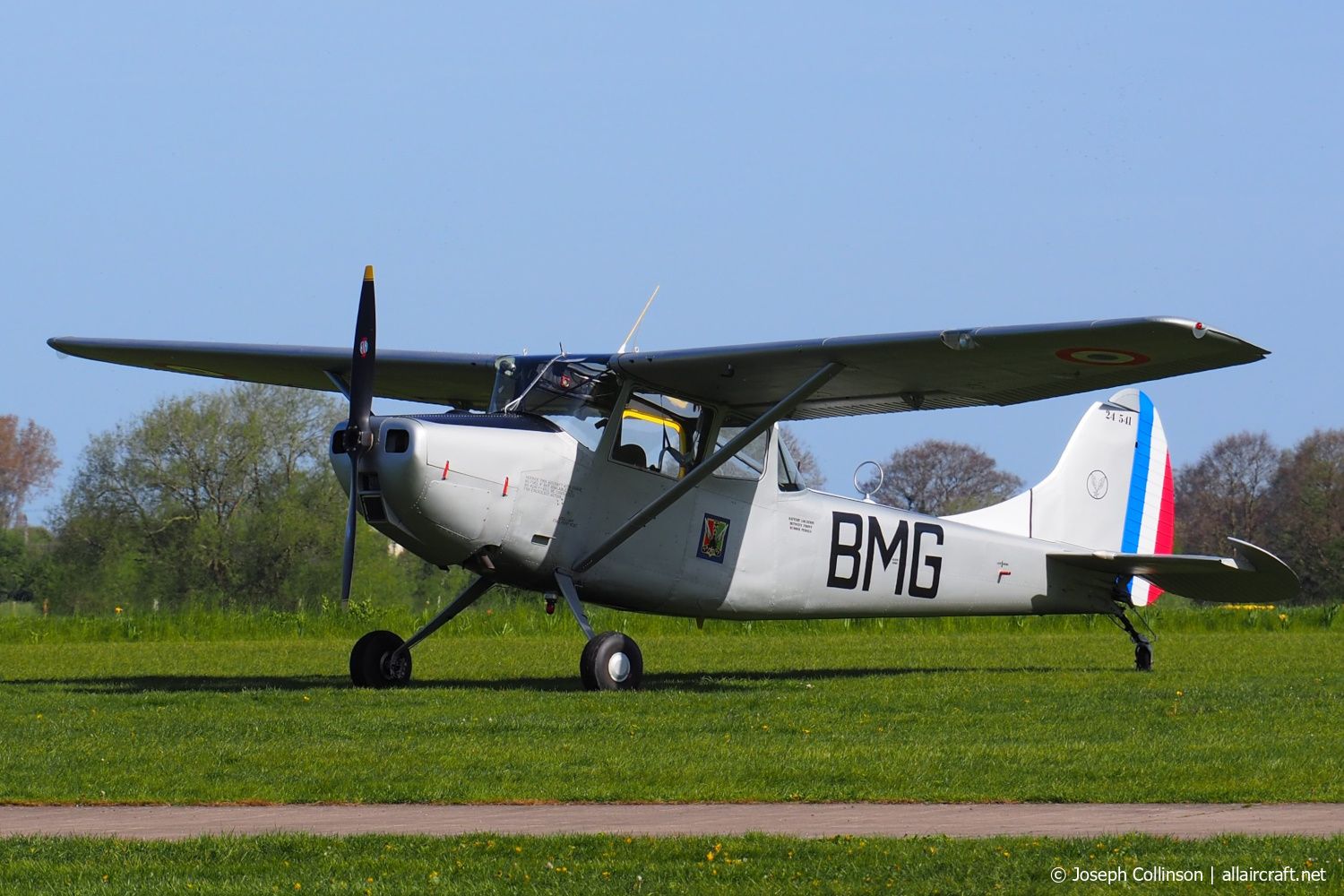 G-JDOG · Cessna 305C · (EGCV)