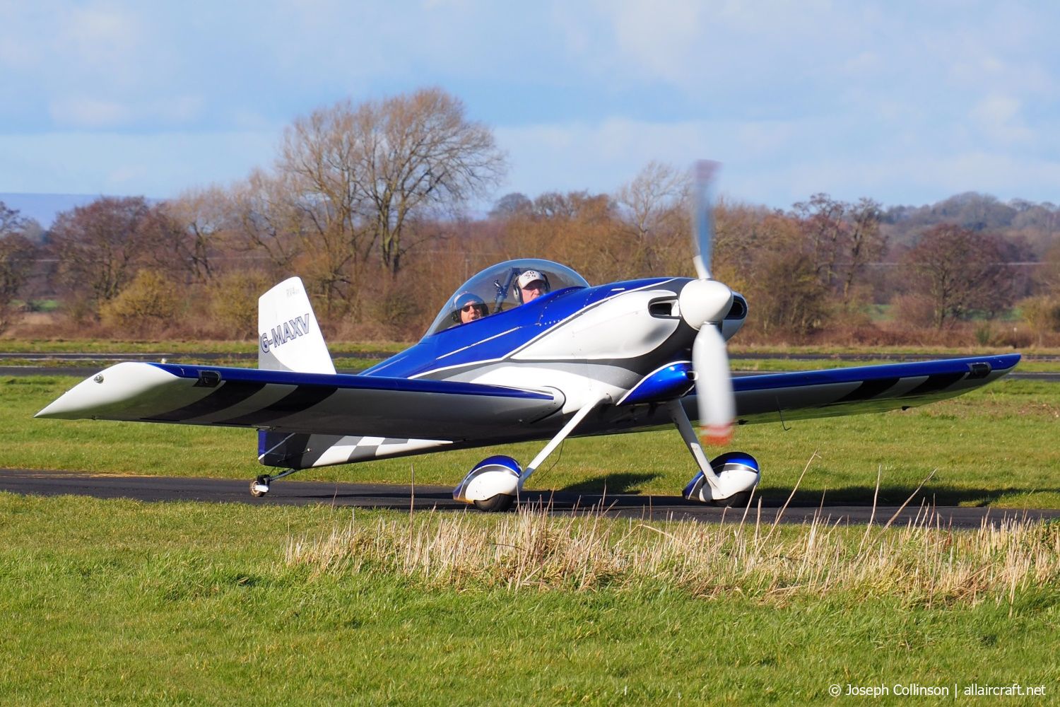 G-MAXV · Van's RV-4 · (EGCV)