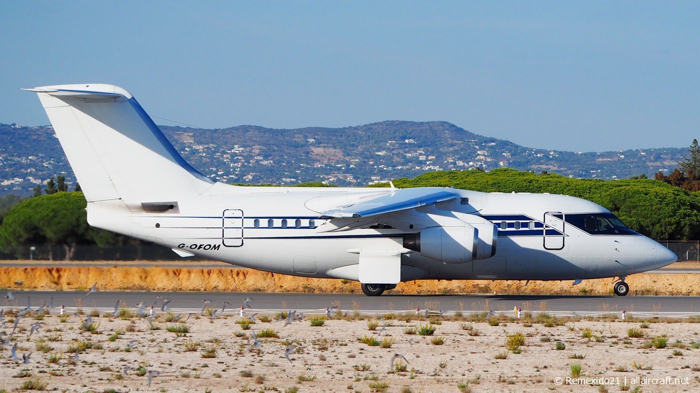 G-OFOM · British Aerospace BAe-146-100 · (FAO / LPFR)