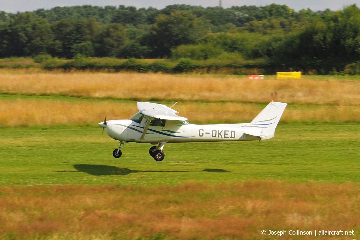 G-OKED · Cessna 150L · (EGCB)