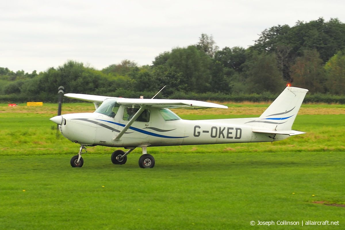 G-OKED · Cessna 150L · (EGCB)