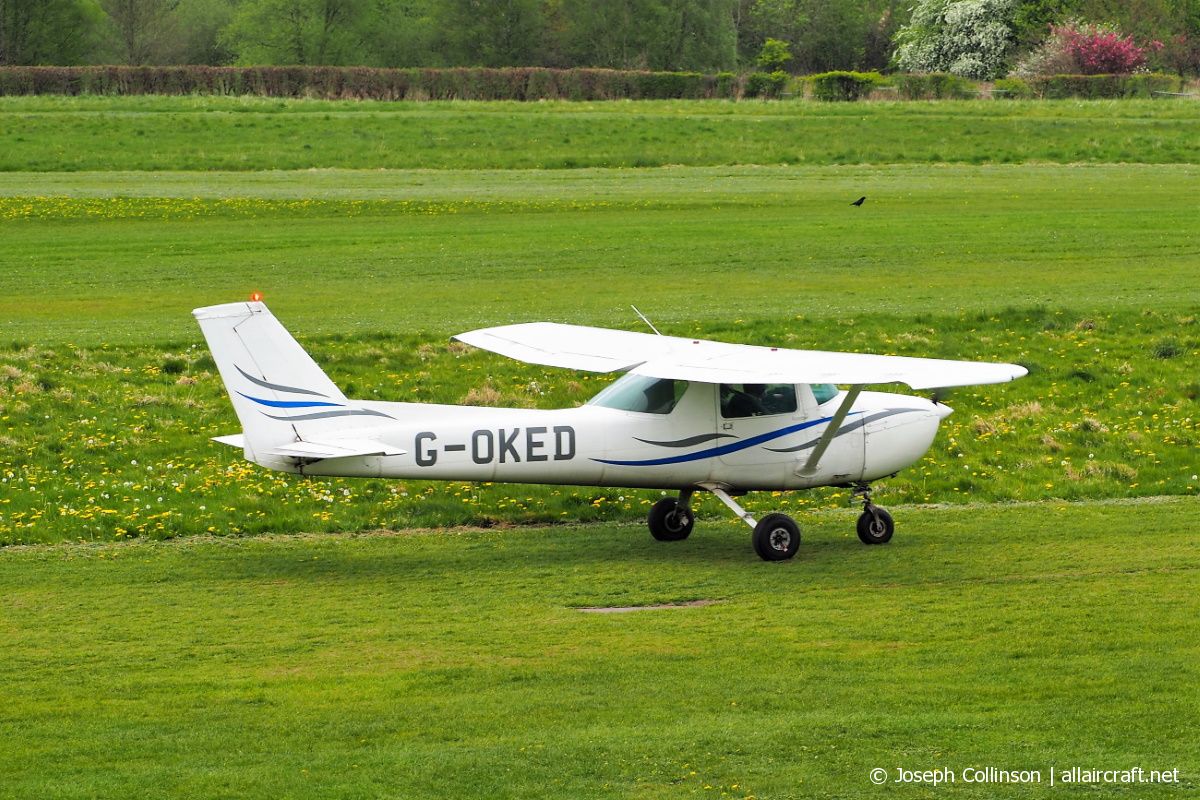 G-OKED · Cessna 150L · (EGCB)