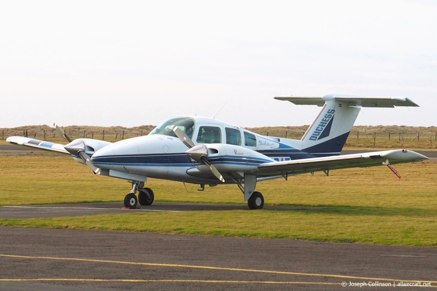 G-OPAT · Beechcraft 76 Duchess · (EGCK)