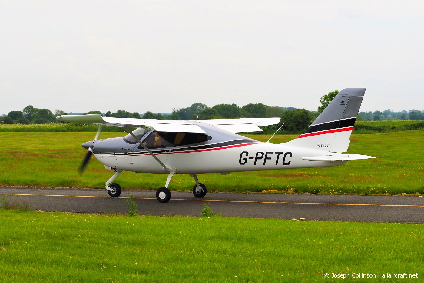 G-PFTC · Tecnam P2008-JC · (EGBG)