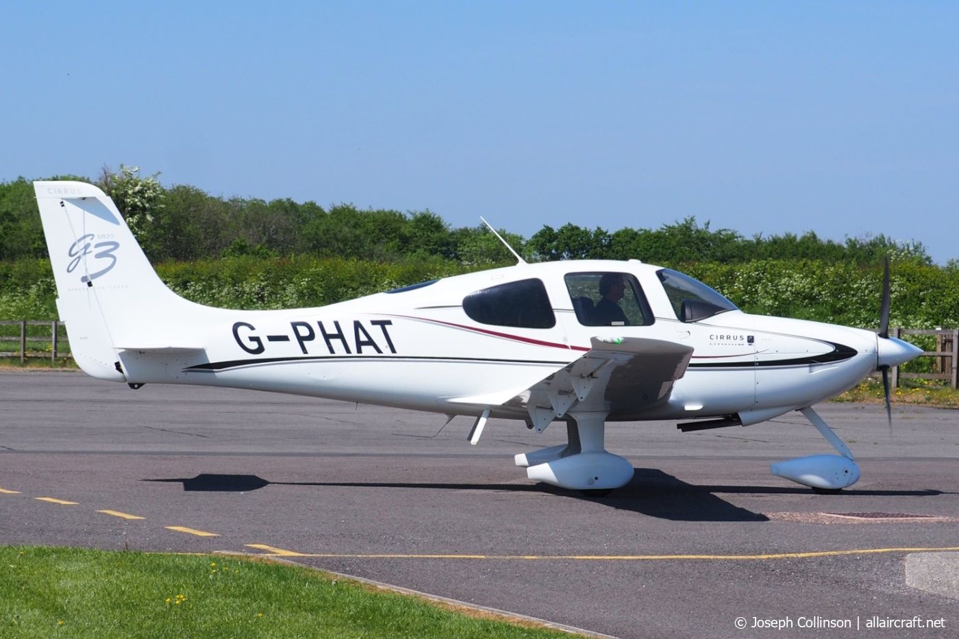 G-PHAT · Cirrus SR20 G3 · (EGTU)