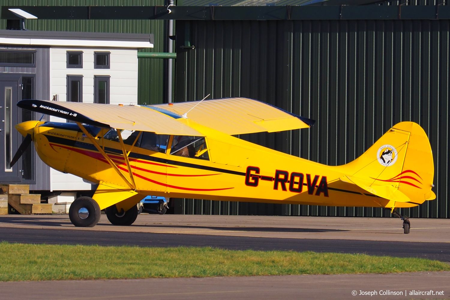 G-ROVA · Aviat A-1B · (EGCV)
