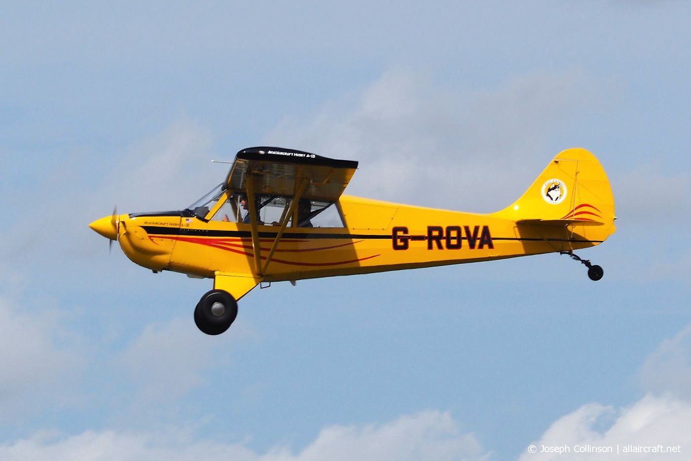 G-ROVA · Aviat A-1B · (EGCV)