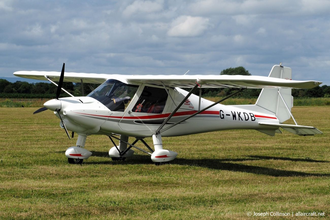 G-WKDB · Comco Ikarus C42 FB80 Bravo · (EGCV)