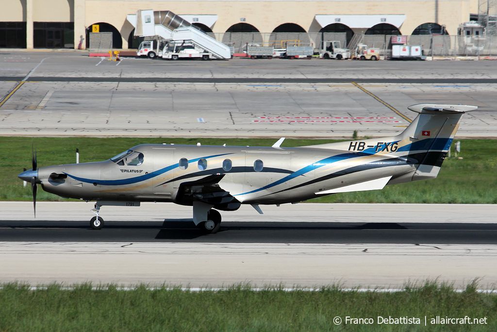 HB-FXG · Pilatus PC-12/47E · (MLA / LMML)