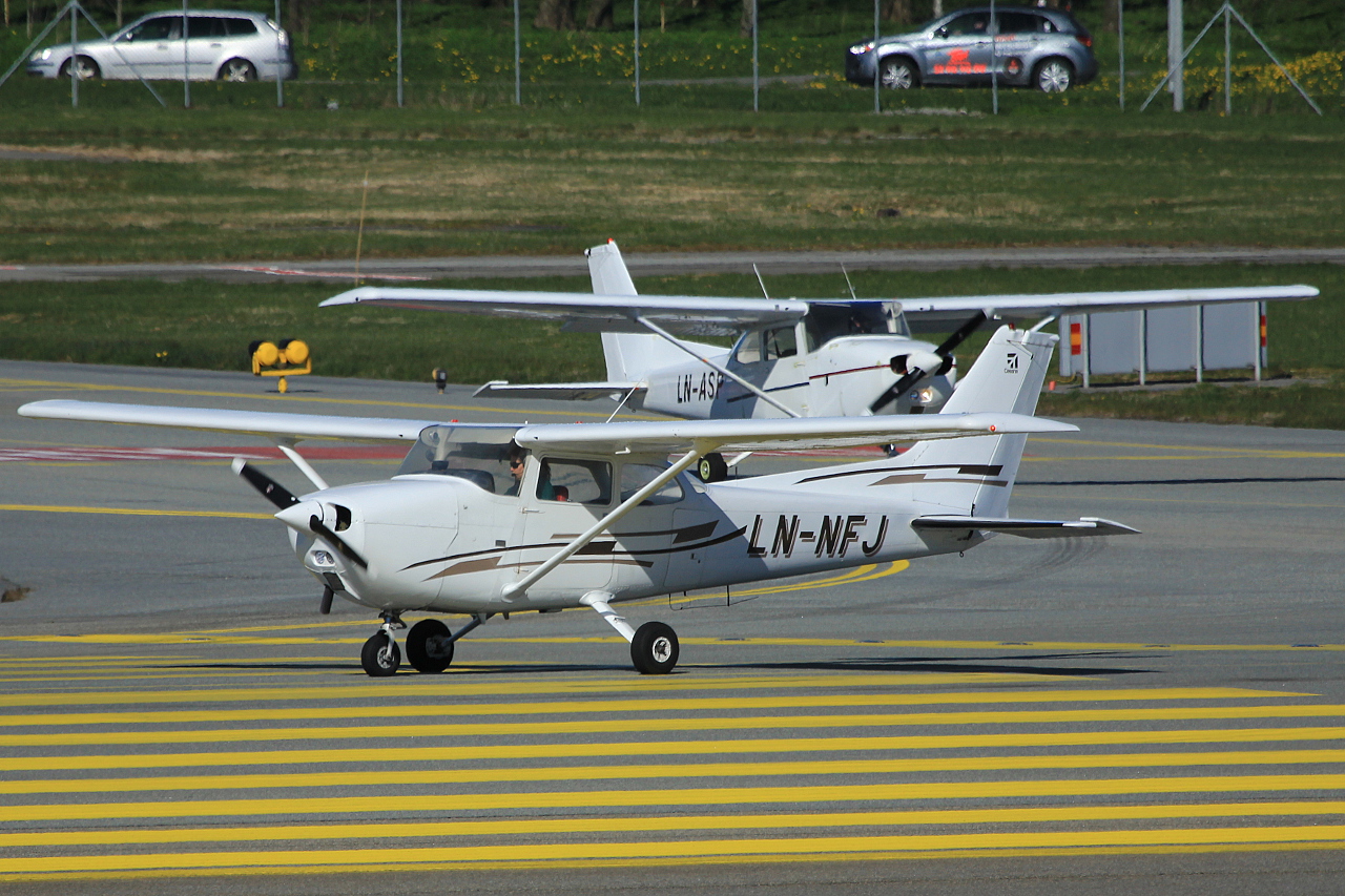 LN-NFJ · Reims F172M Skyhawk I · (SVG / ENZV)