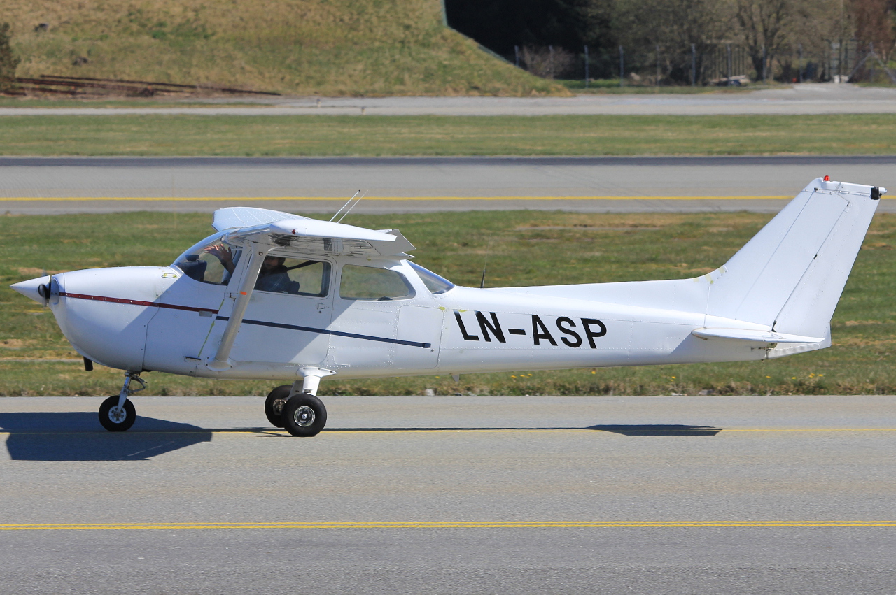 LN-ASP · Reims F172M · (SVG / ENZV)