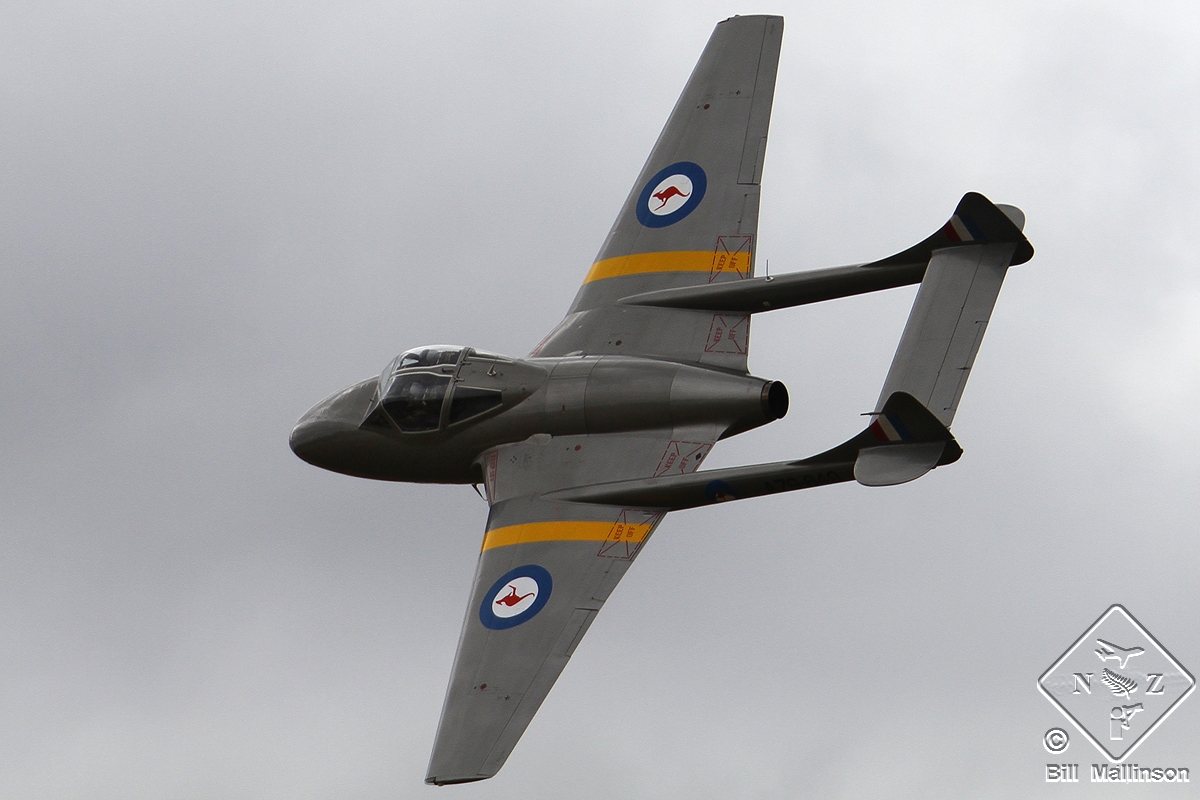 ZK-VAM (DHA4171) 1951 DeHavilland Australia Vampire T35