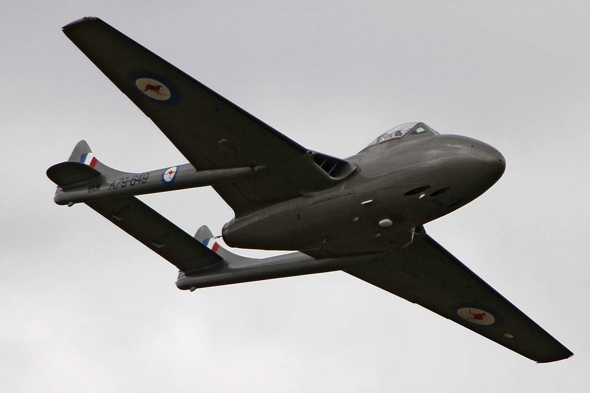 ZK-VAM · De Havilland Australia Vampire T35 · (WML/NZWL)