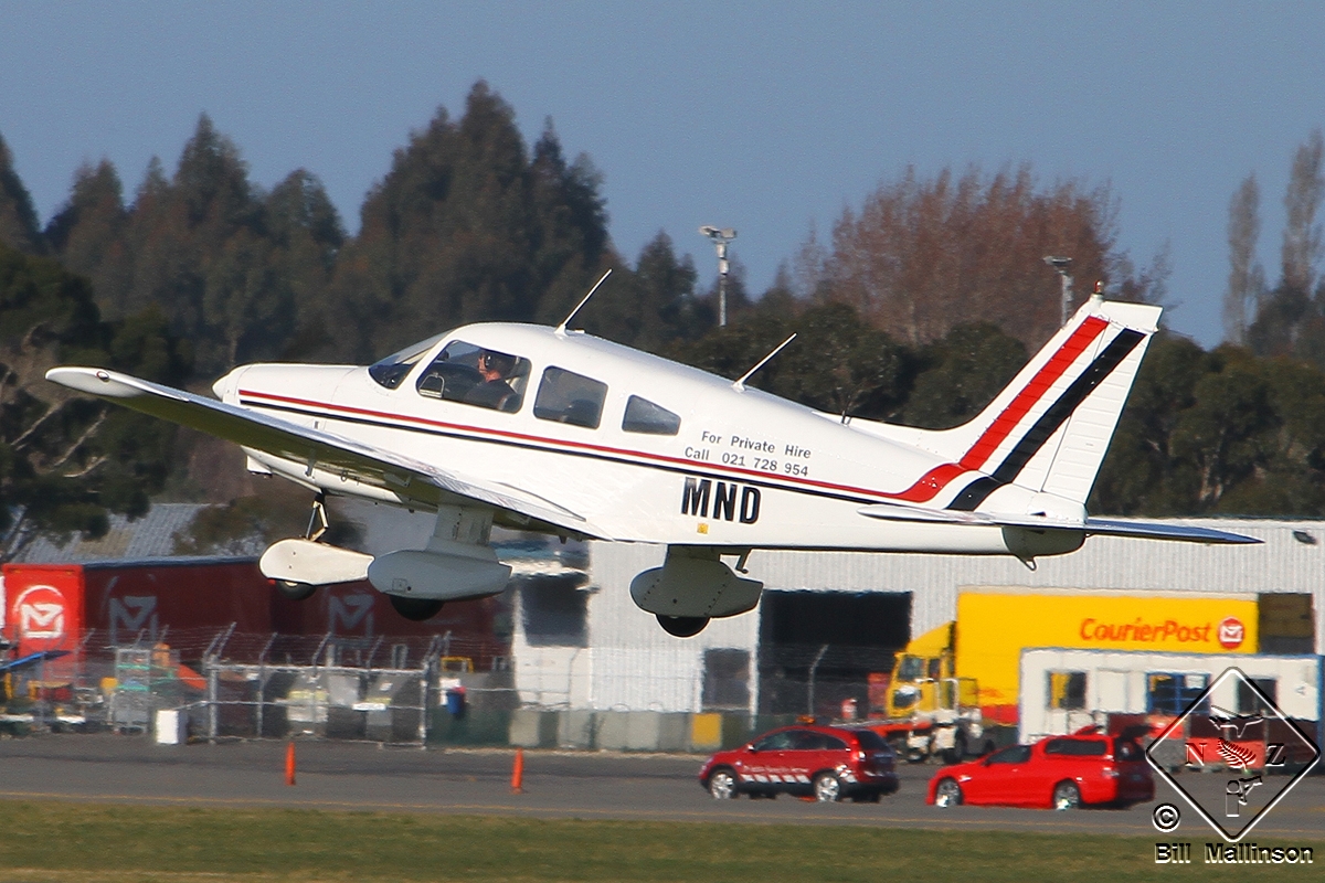 ZK-MND · Piper PA-28-161 Cherokee Warrior II · (CHC / NZCH)