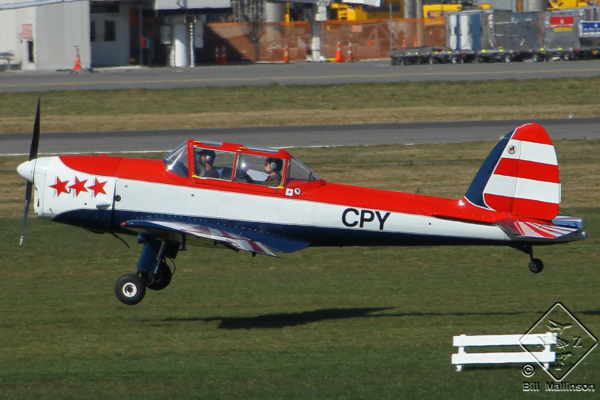 ZK-CPY 1956 DeHavilland DHC-1 Chipmunk T.10