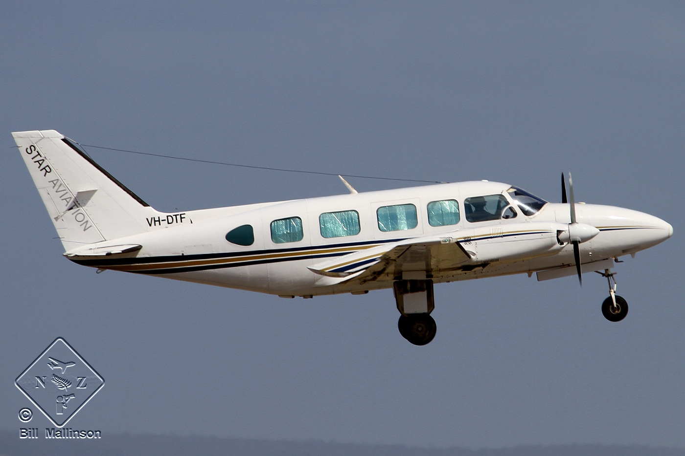 VH-DTF · Piper PA-31-350 Chieftain · (YPJT / JAD)