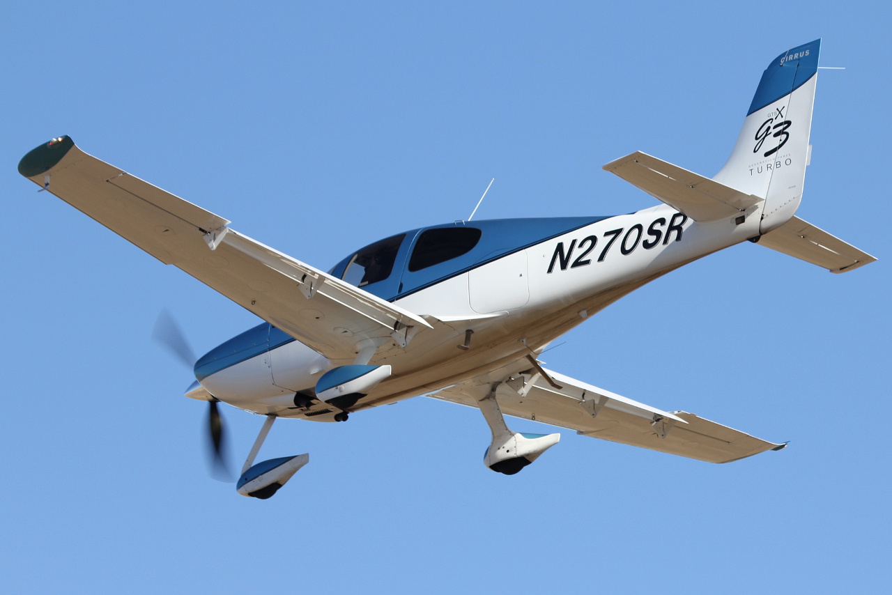 N270SR · Cirrus SR22 G3 GTSX Turbo · (SVG / ENZV)